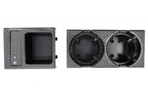 Suport Pahare si Monede compatibil cu BMW 3 Series E46 1998-2005 Carbon Fiber Look