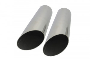 Tobe Ornamente pentru sistemul de evacuare Chrome Lucios compatibil cu Mercedes G-Class W463 G500 G55 G63 G65 1998-> - Img 3