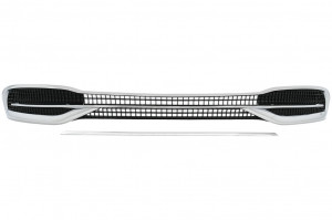 Accesorii Bara Fata compatibil cu Mercedes S-Class W222 Facelift Sedan 2017-2020 Chrome M-Design