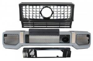 Ansamblu Bara Fata pentru Mercedes G-Class W463 1989-2012 cu Grila Centrala GT-R Panamericana Design