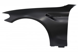 Aripi Laterale compatibil cu BMW 5 Series G30 G31 2017-> Negru M5 Design - Img 2