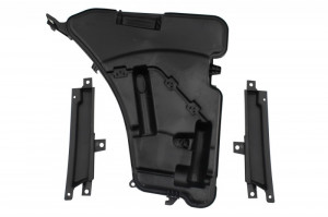 Aripi Laterale compatibil cu BMW 5 Series G30 G31 2017-> Negru M5 Design - Img 7