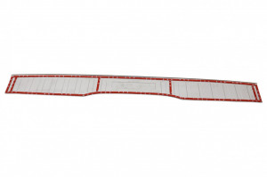 Bandou Ornament Protectie Portbagaj Aluminiu compatibil cu Mercedes V-Class W447 2014-> - Img 4