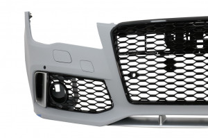 Bara Fata compatibil cu Audi A7 4G 2010-2014 RS7 Design cu Grile - Img 2