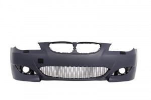 Bara Fata compatibil cu BMW Seria 5 E60 2003-2010 M5 Look cu Grile Centrale si proiectoare - Img 3