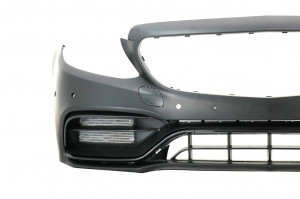 Bara Fata compatibil cu Mercedes C-Class W205 S205 A205 C205 Limousine T-Model Coupe Cabriolet (2014-2020) C63 Design - Img 3