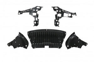 Bara Fata compatibil cu Mercedes E-Class W213 S213 C238 A238 2016-2019 E63 Design Editie Negru - Img 3