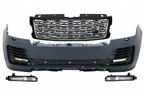 Bara Fata cu Grila Centrala compatibil cu Land Rover Range Rover Vogue SUV IV L405 2018-2020 SVA Design - Img 7