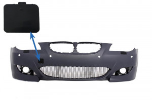 Capac Carlig Remorcare Bara Fata compatibil cu BMW Seria 5 E60 2003-2010 M5 M-Tech M-Sport Look