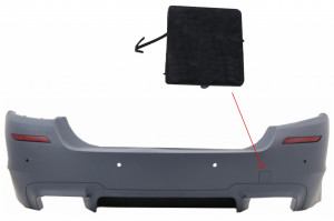 Capac Carlig Tractare Bara Spate compatibil cu BMW Seria 5 F10 F11 2011-2017 M5 Design