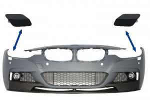 Capace Spalatoare Faruri Bara Fata compatibil cu BMW Seria 3 F30 F31 Sedan Touring (2011-up) M-tech/M Performance Design