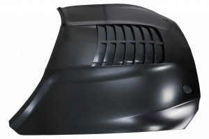Capota Otel Inoxidabil cu Aerisire compatibila cu Ford Mustang Mk6 VI Sixth Generation 2015-2017 GT 500 Design - Img 3