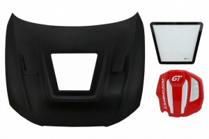 Capota Otel Inoxidabil cu cu Capac Motor compatibila cu Audi A5 B8.5 2012-2016 GT Design