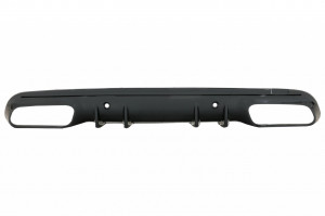 Difuzor bara spate compatibil cu Mercedes C-Class W205 S205 2014-2020 Sport Line C43 Design Negru Lucios - Img 2