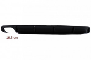 Difuzor Bara Spate compatibil cu Skoda Octavia II sedan 2004-2009 Negru Lucios - Img 2