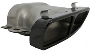 Difuzor Bara Spate cu Ornamente compatibil cu Mercedes W176 A-Class 2012-2018 A45 Facelift Design - Img 6