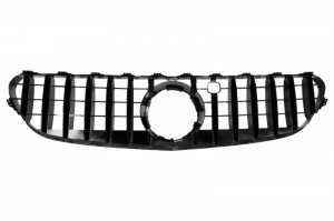 Difuzor Bara Spate cu Ornamente evacuare Negre si Grila Centrala compatibil cu Mercedes S-Class C217 Coupe 2018-2020 S63 Facelift Desing - Img 4