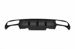 Difuzor Bara Spate cu Ornamente Tobe compatibil cu Mercedes E-Class W213 S213 Standard 2016-2019 E63 Design Crom - Img 8