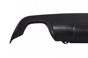 Difuzor Bara Spate cu Ornamente Tobe Evacuare compatibil cu BMW Seria 5 E60 E61 2003-2010 M-Technik Design - Img 3