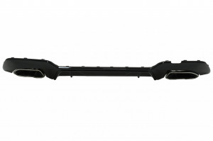 Difuzor Bara Spate Evacuare Dubla si Tobe Ornament Crom compatibil cu BMW Seria 3 G20 G28 Sedan G21 Touring 2019-> M340i M Look - Img 2