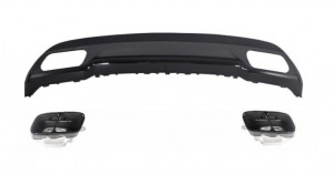 Difuzor Bara Spate MERCEDES A-Class W176 2012-> Black