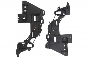 Difuzor Bara Spate Mercedes C-Class W205 S205 2014-> C63 A-Design compatibil cu Bara Standard cu Ornamente Evacuare Crom - Img 8