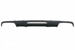 Difuzor cu Evacuare Dubla si Ornamente toba compatibil cu Mercedes CLS Sedan W218 2012-2017 pentru bara Standard - Img 4