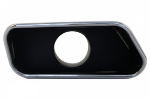 Difuzor de aer cu Evacuare Dubla si Ornamente compatibil cu BMW F10 F11 Seria 5 2011-2017 M-Technik 550i Design - Img 6