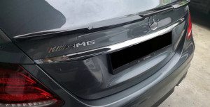 Eleron Portbagaj compatibil cu Mercedes E-Class W213 Sedan 2016-up A-Design Negru Mat - Img 3