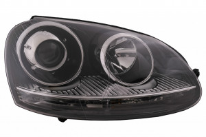 Faruri compatibil cu VW Golf 5 V 2003-2007 Jetta 2005-2010 GTI R32 Chrome Edition - Img 2