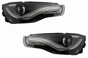 Faruri Dayline compatibil cu AUDI A1 8X 2010-2014 Xenon look