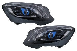 Faruri Full LED compatibil cu Mercedes S-Class W222 2013-2017 Facelift Design Semnal Dinamic