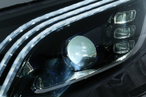 Faruri Full LED compatibil cu Mercedes V-Class W447 2016-2020 Negru - Img 3