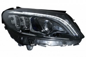 Faruri Full Multibeam LED compatibil cu Mercedes C-Class W205 S205 2014-2018 LHD - Img 2