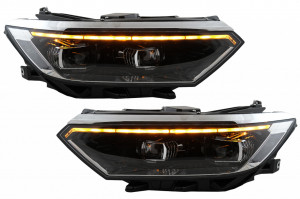 Faruri LED compatibil cu VW Passat B8 3G Facelift (2016-2019) 2020 Look cu Semnal Dinamic