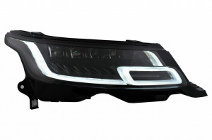 Faruri LED compatibile cu Rover Range Sport L494 2013-2017 cu Semnal Dinamic Conversie la 2018-up Matrix Look - Img 2