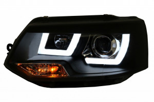 Faruri LED Dayline compatibil cu VW Transporter T5 2010-2015 Xenon Look - Img 3