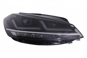 Faruri LEDriving Osram Full LED compatibil cu VW Golf 7.5 VII Facelift (2017-2020) pentru halogen cu Semnal Dinamic - Img 2