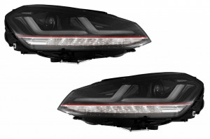 Faruri Osram Full LED compatibil cu VW Golf 7 VII (2012-2017) Rosu GTI LEDriving penrtu Halogen - Img 3