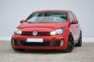 Grila Central-Inferioara Bara Fata compatibil cu VW Golf VI Golf 6 2008-2013 GTI Design - Img 6