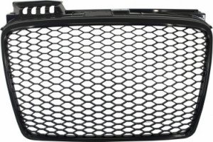 Grila Centrala compatibil cu AUDI A4 B7 Facelift 2004-2008 RS4 Negru Lucios