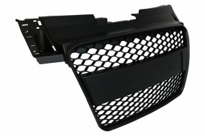 Grila Centrala compatibil cu Audi TT 8J 2006-2014 RS Design Negru Mat - Img 2
