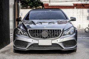Grila Centrala compatibil cu Mercedes E-Class C207 W207 A207 Facelift (2013-2017) Coupe Cabrio GTR - Img 4