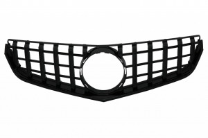 Grila Centrala compatibil cu Mercedes E-Class C207 W207 A207 Pre Facelift 2009-2012 Coupe Cabrio GTR Look Negru