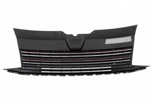 Grila Centrala fara emblema compatibil cu VW T6 Bus Transporter 2015-2019 Negru Rosu - Img 4