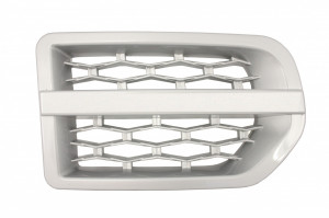 Grila Laterala compatibil cu Land Range Rover Discovery III 2004-2009 Hawke Autobiography Design Silver