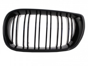 Grile Centrale compatibil cu BMW Seria 3 E46 4 USI 2001-2004 (Facelift) Negru Lucios M Design - Img 4