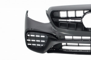 Kit Exterior compatibil cu Mercedes E-Class W213 2016-2019 E63 Design Ornamente Tobe Negre - Img 3