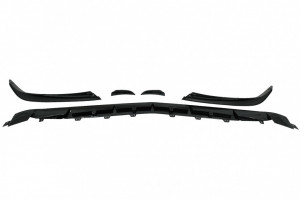 Lip Bara Fata Negru Lucios compatibil cu Mercedes Clasa A W177 (2018->) Design - Img 4