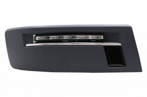 Lumini de zi LED DRL compatibil cu VW Transporter Multivan Caravelle T5.1 Facelift 2010-2015 - Img 2